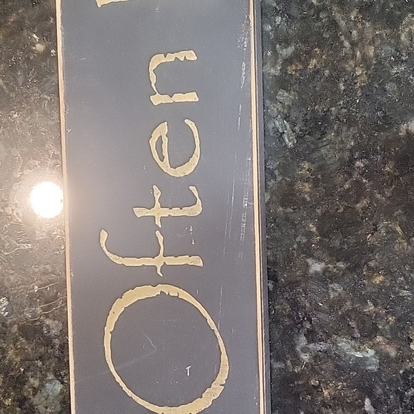 Live Well Laugh Often Love Much ign 38" x 3.5" - Picture 6 of 9